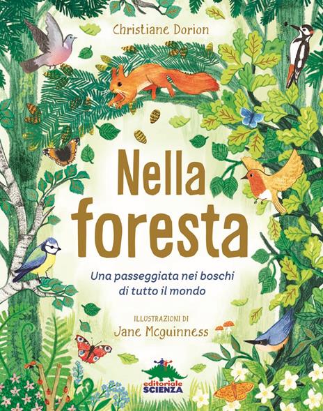 Nella foresta. Una passeggiata nei boschi di tutto il mondo - Christiane Dorion - copertina