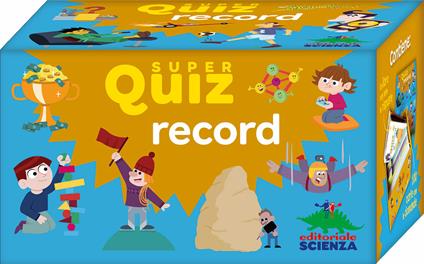 Super quiz: record. Con 100 schede - Anne Royer - copertina