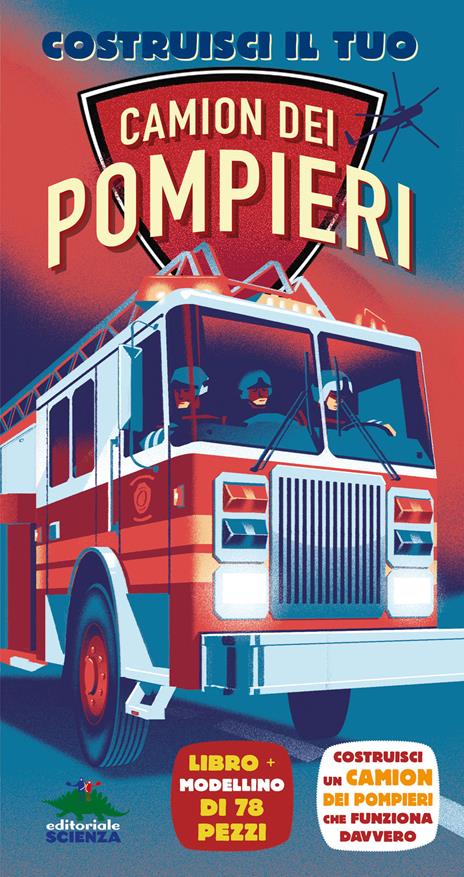 Costruisci il tuo camion dei pompieri. Con modellino di 78 pezzi - Ben Hubbard - copertina