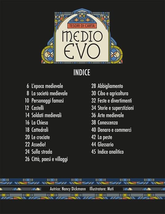 Medioevo. Scopri l’Europa medievale con sei modelli tutti da costruire. Tesori di carta. Ediz. a colori. Con 6 modelli da costruire - Nancy Dickmann - 2