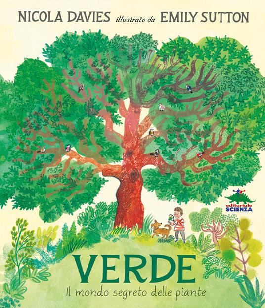 Verde. Il mondo segreto delle piante. Ediz. a colori - Nicola Davies - copertina