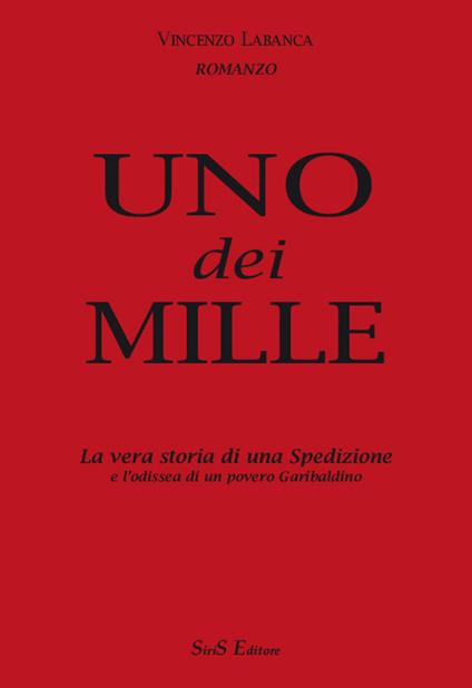 Uno dei mille. La vera storia di una spedizione e l'odissea di un povero garibaldino - Vincenzo Labanca - copertina