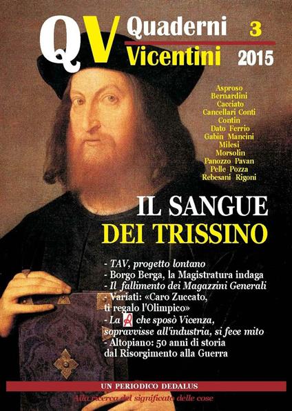 Quaderni Vicentini (2015). Vol. 3 - copertina