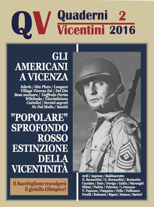 Quaderni vicentini (2016). Vol. 2 - copertina