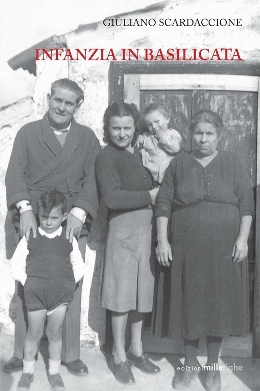 Infanzia in Basilicata - Giuliano Scardaccione - copertina