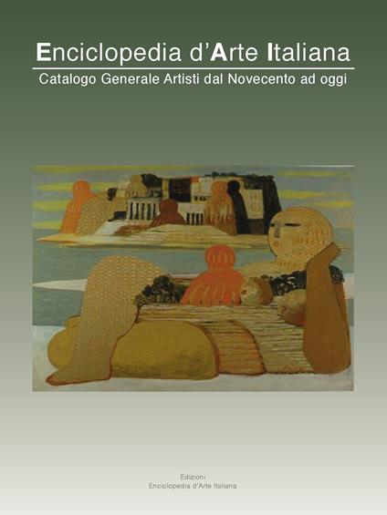 Enciclopedia d'arte italiana. Catalogo generale artisti dal Novecento ad oggi. Ediz. multilingue. Vol. 9 - copertina