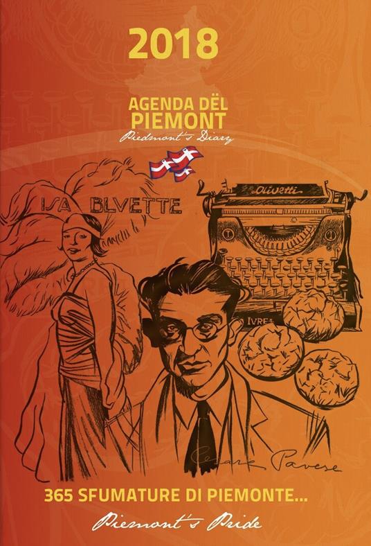 Agenda del Piemont 2018 - Massimiliano Pampaloni - copertina