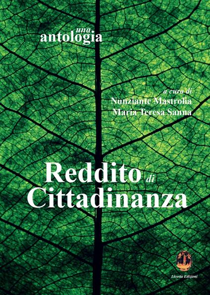 Reddito di cittadinanza. Una antologia - copertina