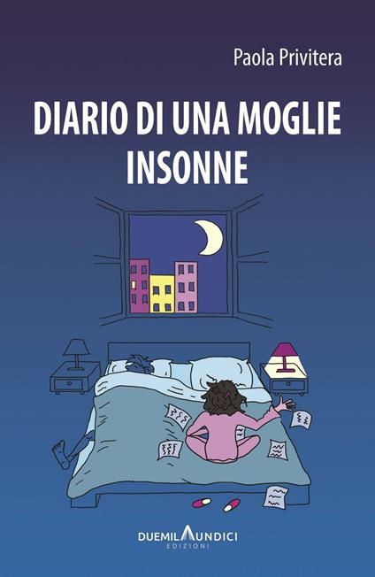 Diario di una moglie insonne - Paola Privitera - copertina