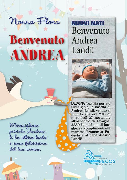 Benvenuto Andrea. Nonna Flora - Florinda Donelli - copertina