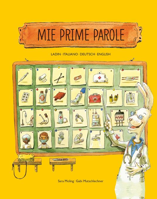 Le mie prime parole. Ladin de La Rocia - Sara Moling - copertina