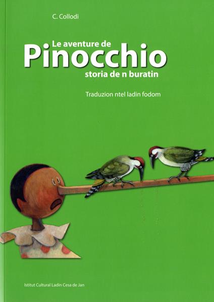 Pinocchio. Le aventure de Pinocchio, storia de n buratin - copertina