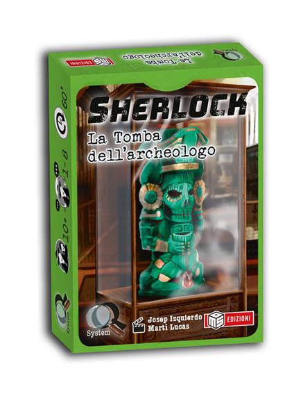 La tomba dell'archeologo. Sherlock - Josep Izquierdo,Marti Lucas - copertina