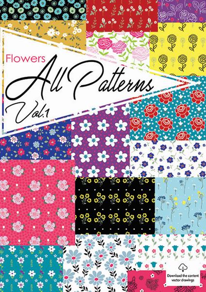 Graphicollection flowers. All patterns. Vol. 1 - Annalisa Gemmi - copertina