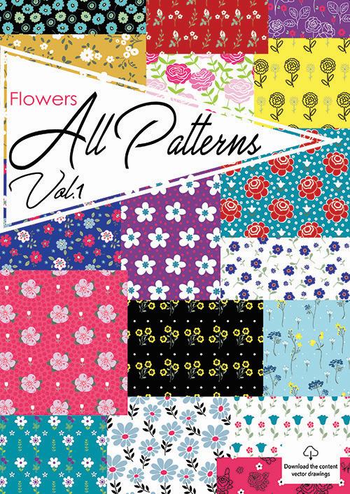 Graphicollection flowers. All patterns. Vol. 1 - Annalisa Gemmi - copertina