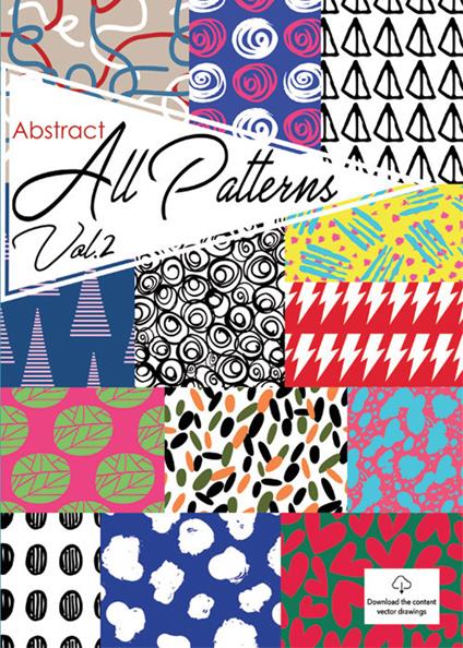 Graphicollection abstract. All patterns. Ediz. a spirale. Con Contenuto digitale per download e accesso on line. Vol. 2 - Annalisa Gemmi - copertina