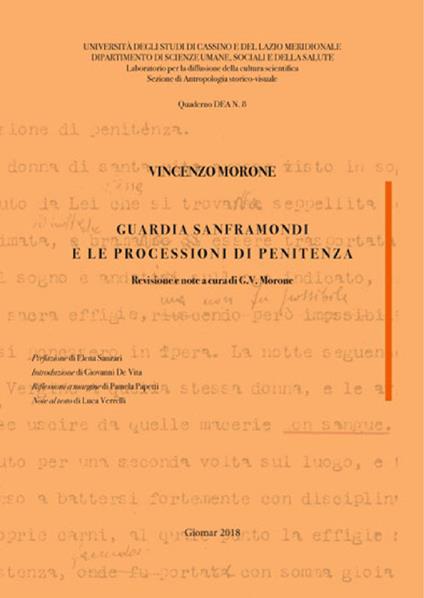 Guardia Sanframondi e le processioni di penitenza - Vincenzo Morone - copertina