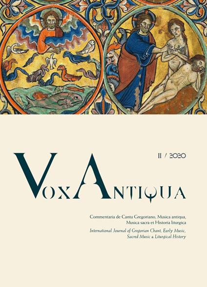 Vox antiqua. Commentaria de cantu gregoriano, musica antiqua, musica sacra et historia liturgica (2020). Vol. 2 - copertina