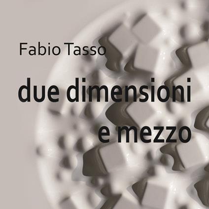 Due dimensioni e mezzo. Fabio Tasso. Catalogo della mostra (Castel Gandolfo, 14 aprile-18 maggio 2019). Ediz. illustrata - Laura Giovanna Bevione - copertina