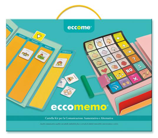 Eccomemo. La Cartella. Kit per la comunicazione aumentativa e alternativa - copertina