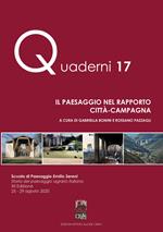 Il paesaggio nel rapporto città-campagna