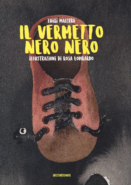 Il vermetto nero nero. Ediz. a colori - Luigi Malerba - copertina