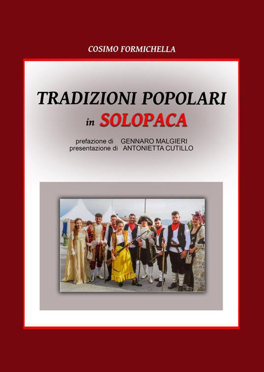 Tradizioni popolari in Solopaca - Cosimo Formichella - copertina