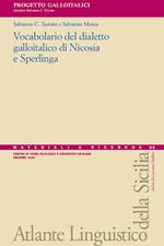 Vocabolario del dialetto galloitalico di Nicosia e Sperlinga