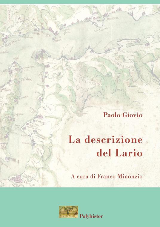 La descrizione del Lario. Ediz. ampliata - Paolo Giovio - copertina