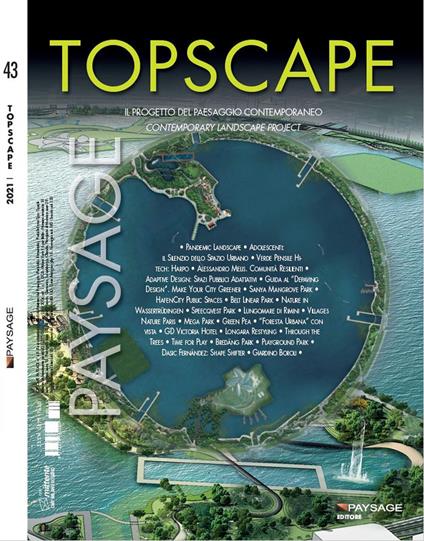 Topscape. Il progetto del paesaggio contemporaneo. Ediz. italiana e inglese (2020). Vol. 43 - copertina