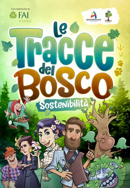 Le tracce del bosco. Sostenibilità - copertina