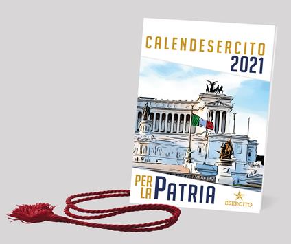 CalendEsercito 2021. Per la patria - copertina