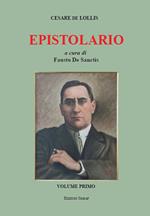 Cesare de Lollis. Epistolario