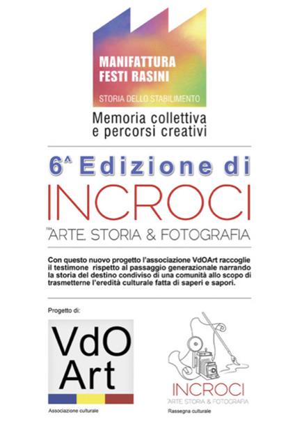 Incroci 2019. M.F.R.. Manifattura Festi Rasini. Storia dello stabilimento, memoria collettiva e percorsi creativi. Con DVD-ROM - Associazione Culturale VdOArt - copertina