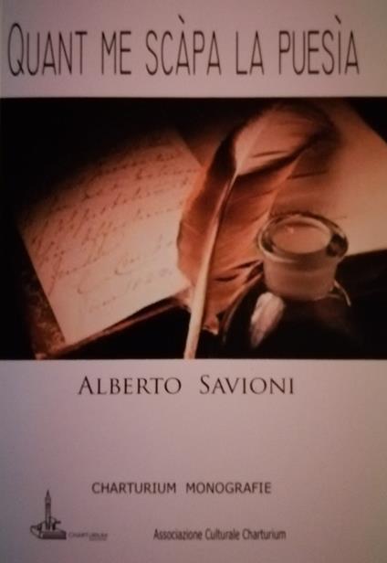 Quant me scapa la puesia - Alberto Savioni - copertina