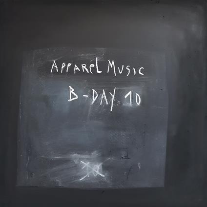 Apparel Music B-Day 10 - Giuseppe D'Alessandro - copertina