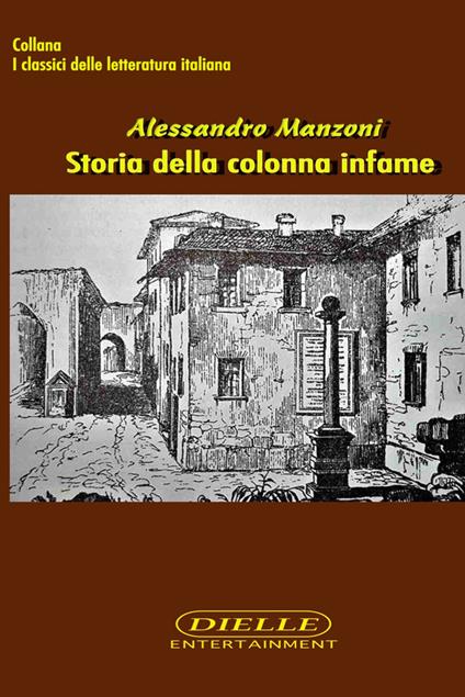 Storia della colonna infame - Alessandro Manzoni - copertina