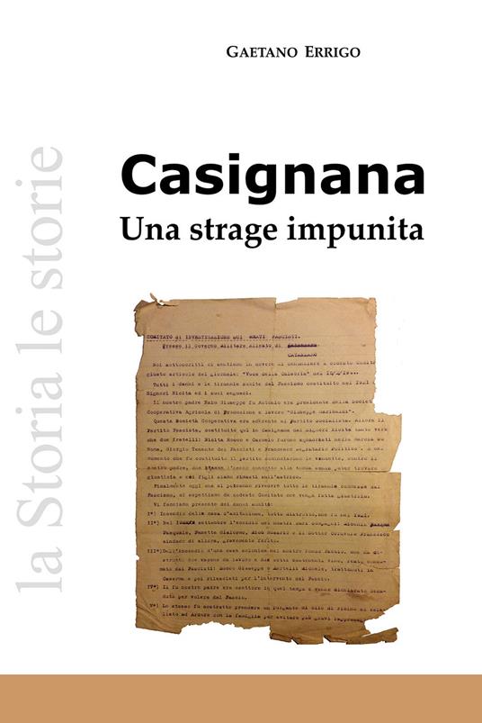 Casignana. Una strage impunita - Gaetano Errigo - copertina