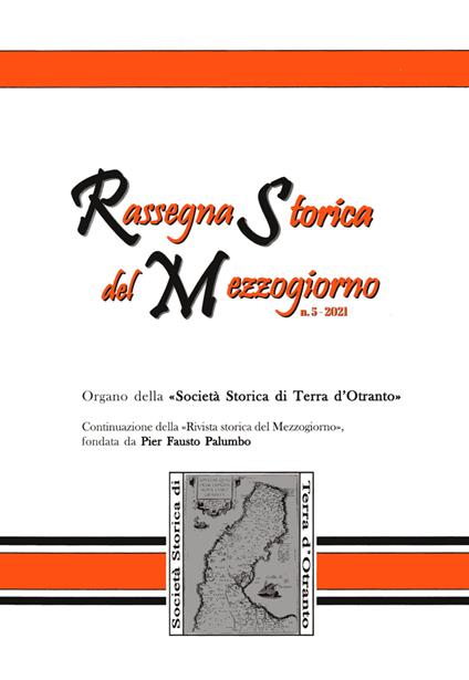 Rassegna storica del Mezzogiorno (2021). Vol. 5 - copertina