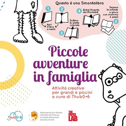 Piccole avventure in famiglia. Attività creative per grandi e piccini - Chiara Puleo,Daniela Calisi,Cristiana Daneo - copertina