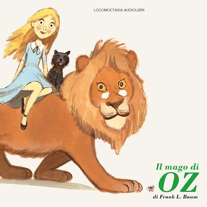 Il mago di Oz. Audiolibro - L. Frank Baum - copertina
