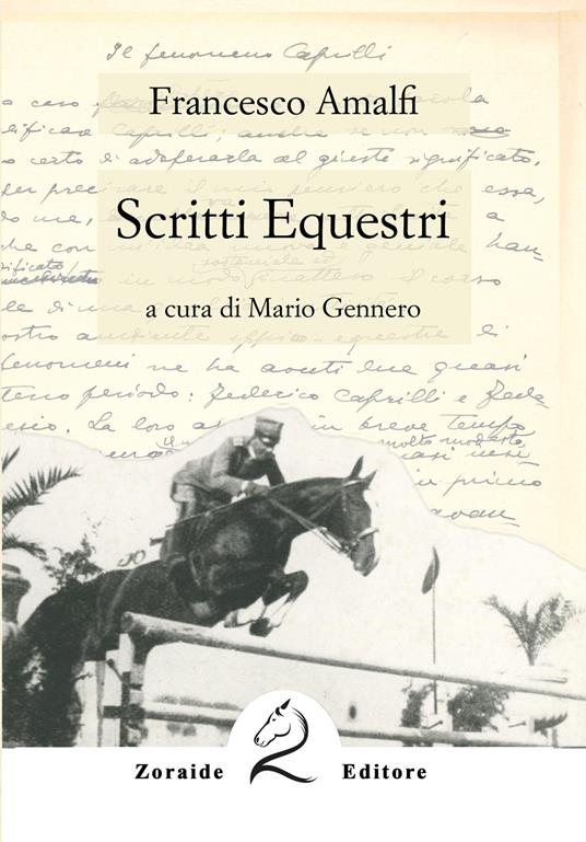 Scritti equestri - Francesco Amalfi - copertina