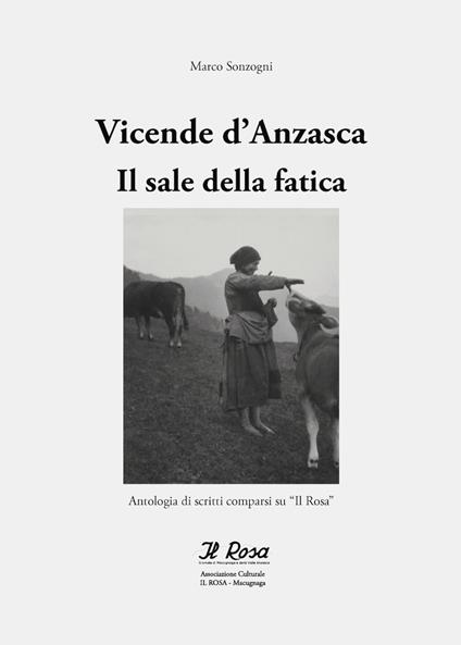 Vicende d'Anzasca. Il sale della fatica - Marco Sonzogni - copertina