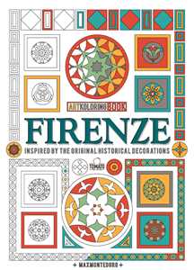 Image of Firenze. Inspired by the original decorations. Artkoloring book