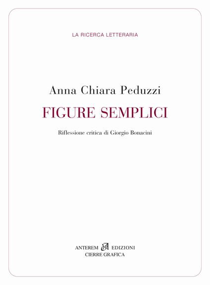 Figure semplici - Anna Chiara Peduzzi - copertina