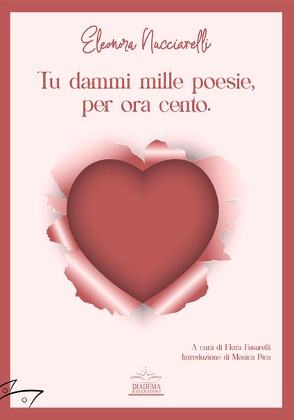 Tu dammi mille poesie, per ora cento - Eleonora Nucciarelli - copertina