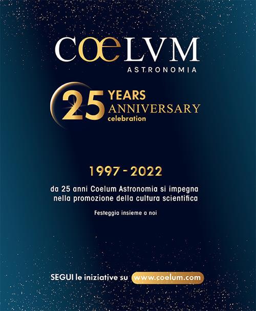 25 anni Coelum Astronomia. Celebrazioni dei 25 anni di pubblicazione - Visione Futuro srl - copertina