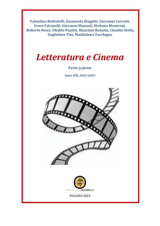 Letteratura e Cinema. Perle (e)lette. Anno VIII, 2022-2023 - copertina