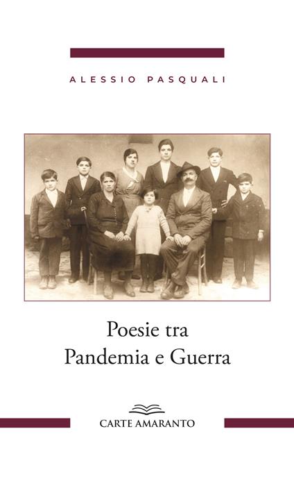 Poesie tra Pandemia e Guerra - Alessio Pasquali - copertina