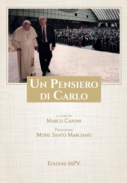 Un pensiero di Carlo - copertina